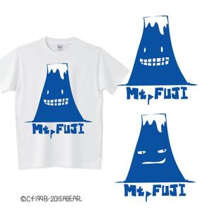 kojiko3さんの富士山をテーマとしたノベルティ・販売用Tシャツの印刷用デザイン(1c)への提案