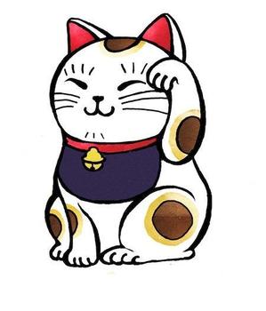 さんの開運グッズの可愛らしいイラスト（七福神・招き猫などを可愛らしく）への提案