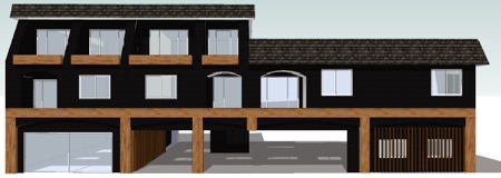 umerice707さんの賃貸マンションの外壁リノベーションの デザインへの提案