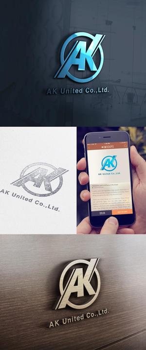 sampo grafiikka (TaMTaM)さんの香港に設立した流通、投資コンサル会社　「AK United Co.,Ltd.」の　ロゴへの提案