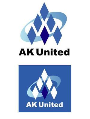 玉置良博 (tamas52)さんの香港に設立した流通、投資コンサル会社　「AK United Co.,Ltd.」の　ロゴへの提案