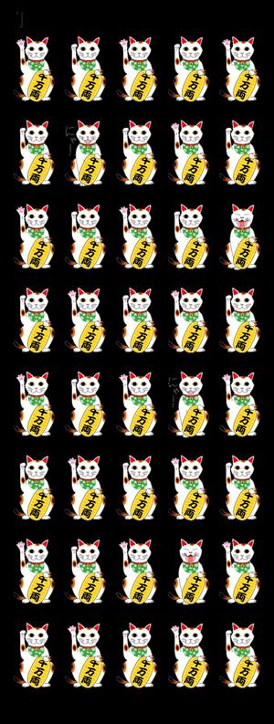 夢こ屋 (yumecoya)さんの開運グッズの可愛らしいイラスト（七福神・招き猫などを可愛らしく）への提案