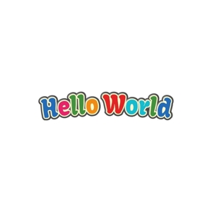 Yolozu (Yolozu)さんの新規オンライン英会話サービス「Hello World」のロゴへの提案