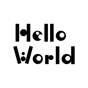 soaQ_design (qtoa)さんの新規オンライン英会話サービス「Hello World」のロゴへの提案