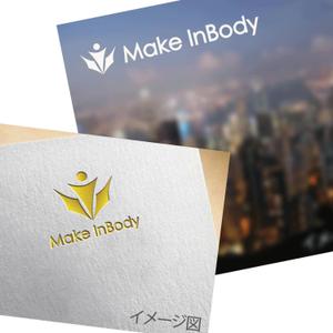 モンチ (yukiyoshi)さんのパーソナルフィットネスジム　Ｍａｋｅ　ＩｎＢｏｄｙのロゴへの提案