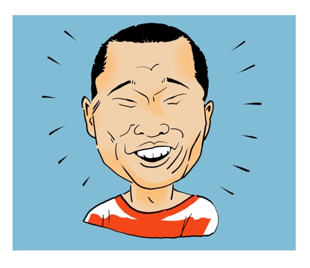 Yumamatsumotoさんの事例 実績 提案 プロサッカー選手 鄭大世選手 のlineスタンプ作成 イラストレーターの松 クラウドソーシング ランサーズ