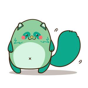 7natsu (7natsu)さんのタヌキのキャラクターデザインへの提案