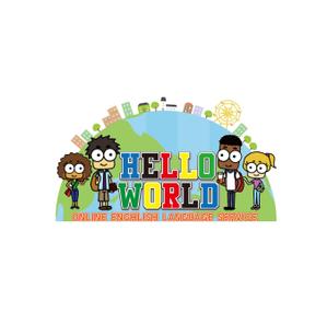 yutaka-ogasawara (yutaka-og)さんの新規オンライン英会話サービス「Hello World」のロゴへの提案