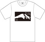 あさひ (MakikoNarita)さんの富士山をテーマとしたノベルティ・販売用Tシャツの印刷用デザイン(1c)への提案
