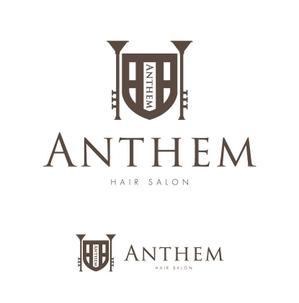 郷山志太 (theta1227)さんの美容室『ANTHEM(anthem)』のロゴへの提案