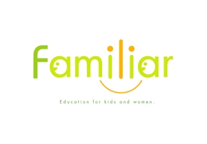 ----- ()さんの少人数制の幼児教育「familiar」のロゴへの提案