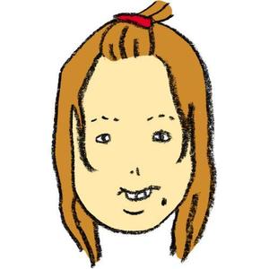 おがわ　かおり (kijisiro)さんの面白い髪型、面白い頭部のイラスト制作への提案