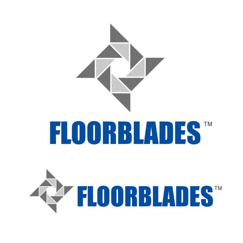 「FLOORBLADES」のロゴ作成