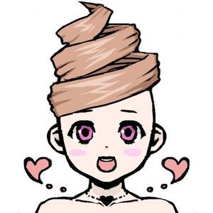 paru_akiさんの面白い髪型、面白い頭部のイラスト制作への提案
