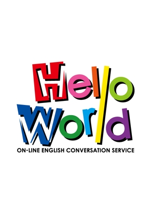 若狭巧芸 (nikeaurora)さんの新規オンライン英会話サービス「Hello World」のロゴへの提案