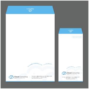 Designista (designista)さんのクラウド活用で中小企業経営の効率化を徹底追及！(株)クラウドコンサルティングの封筒への提案