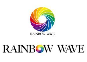 12u9_0z9さんの「RAINBOW WAVE」のロゴ作成への提案