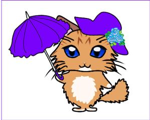 Alis 有川 (tycarikawa)さんのふわふわ長毛の猫の2頭身キャラクターデザインをお願いいたしますへの提案