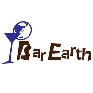 nekofuさんのショットバー「Bar Earth」のロゴ作成お願い致します。への提案