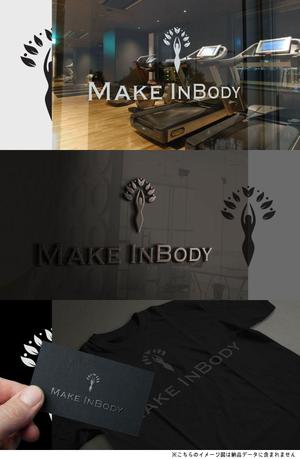 ひのとり (hinotori)さんのパーソナルフィットネスジム　Ｍａｋｅ　ＩｎＢｏｄｙのロゴへの提案