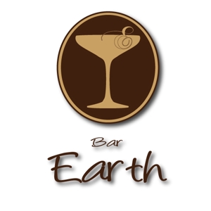 harunaka_onlineさんのショットバー「Bar Earth」のロゴ作成お願い致します。への提案