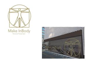 marukei (marukei)さんのパーソナルフィットネスジム　Ｍａｋｅ　ＩｎＢｏｄｙのロゴへの提案