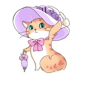 春香 (harunohinata)さんのふわふわ長毛の猫の2頭身キャラクターデザインをお願いいたしますへの提案