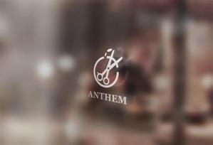 VainStain (VainStain)さんの美容室『ANTHEM(anthem)』のロゴへの提案