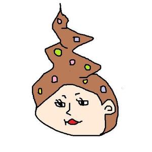 hatokoさんの面白い髪型、面白い頭部のイラスト制作への提案