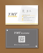 k0518 (k0518)さんの情報教材「YMTプランニング」の名刺デザイン への提案