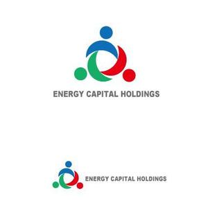 kora３ (kora3)さんの新会社設立のため【(株)　ＥＮＥＲＧＹ　ＣＡＰＩＴＡＬ　ＨＯＬＤＩＮＧＳ】のロゴへの提案