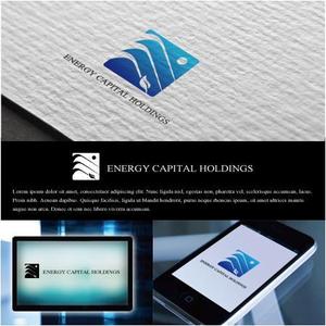 drkigawa (drkigawa)さんの新会社設立のため【(株)　ＥＮＥＲＧＹ　ＣＡＰＩＴＡＬ　ＨＯＬＤＩＮＧＳ】のロゴへの提案