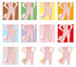 toko18 (toko18)さんの整体院掲載用素材イラスト（施術前、施術後のイメージ　人間の体、筋肉の絵等）への提案