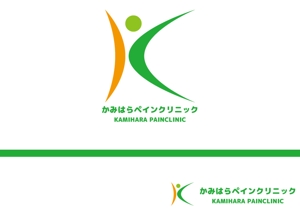 jun (kaorukun)さんの新規開業するクリニック「かみはらペインクリック」のロゴへの提案