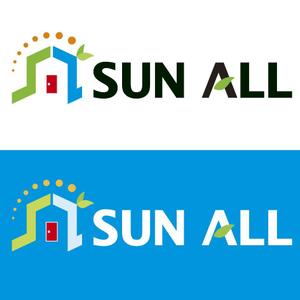 e-numaさんの「サンオール　　または　　　SUN ALL」のロゴ作成への提案