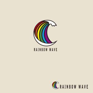 GENA GRAPHiX (GENA)さんの「RAINBOW WAVE」のロゴ作成への提案