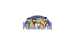 all-e (all-e)さんの新規オンライン英会話サービス「Hello World」のロゴへの提案