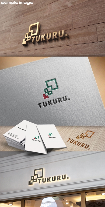 Karma Design Works (Karma_228)さんの会計事務所「TUKURU.」のロゴへの提案