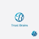 hype_creatureさんの温泉旅館・リゾートホテル等の総合的経営支援「Trust Brains」のロゴへの提案