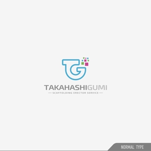 maeda_ushirodaさんの足場工事専門（㈱高橋組）のロゴと文字(㈱高橋組）への提案