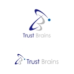 OSU Digital Media Factory (osudmf)さんの温泉旅館・リゾートホテル等の総合的経営支援「Trust Brains」のロゴへの提案