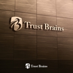 STUDIO ROGUE (maruo_marui)さんの温泉旅館・リゾートホテル等の総合的経営支援「Trust Brains」のロゴへの提案