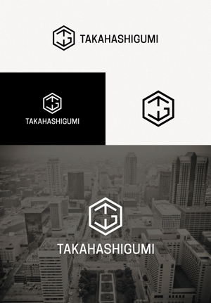 tanaka10 (tanaka10)さんの足場工事専門（㈱高橋組）のロゴと文字(㈱高橋組）への提案