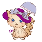 まえだ　栄美 (ekilachan)さんのふわふわ長毛の猫の2頭身キャラクターデザインをお願いいたしますへの提案