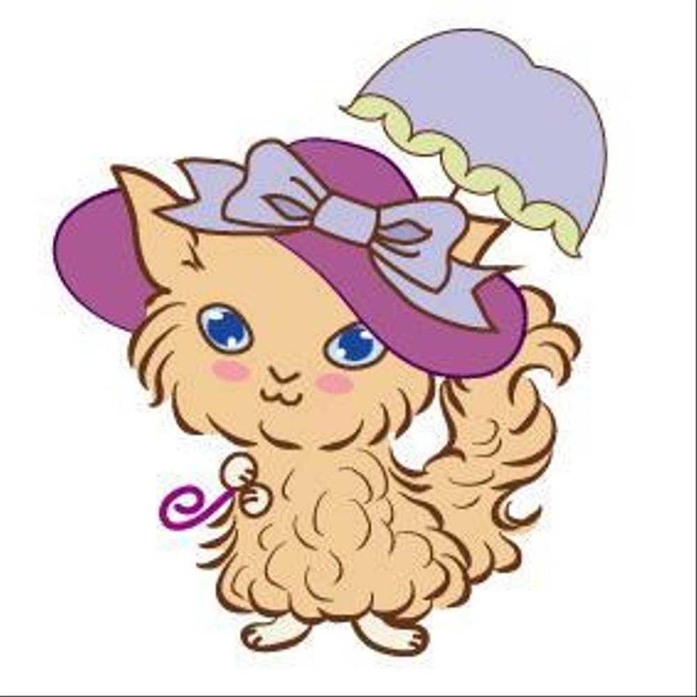 ふわふわ長毛の猫の2頭身キャラクターデザインをお願いいたします