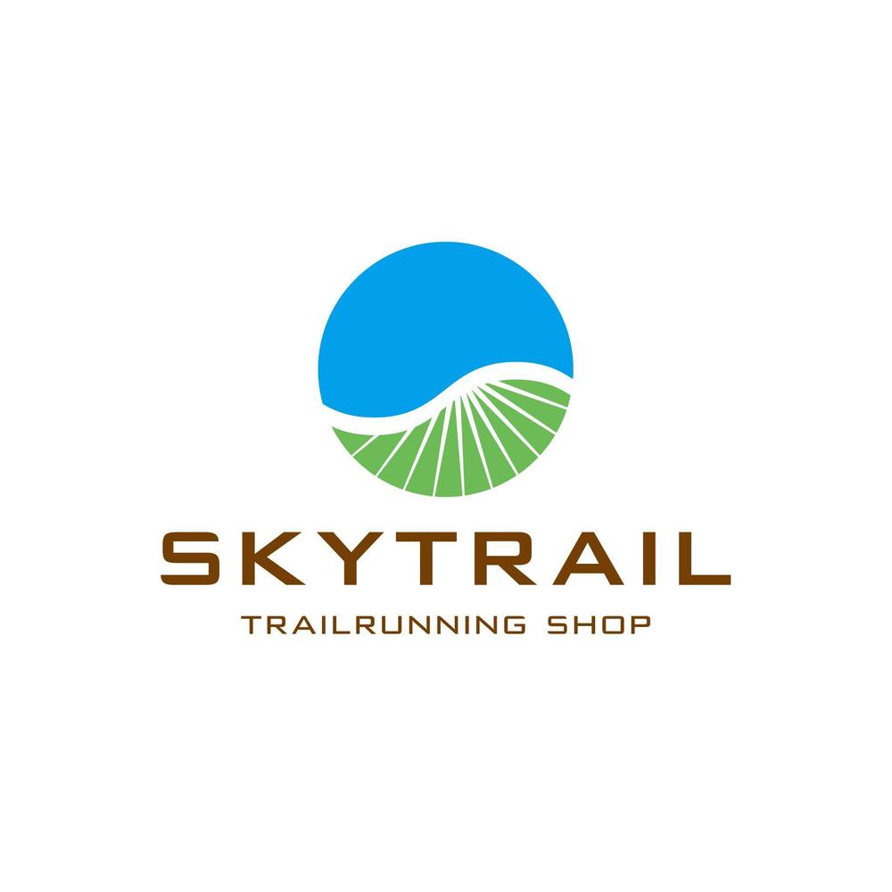 ホームページSKYTRAILのロゴ作成