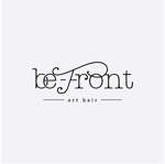 hype_creatureさんの美容室ヘアーサロン　「be-Front」ロゴ（商標登録予定なし）への提案