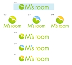 supermushroomさんの「M's room (エムズルーム)」のロゴ作成への提案