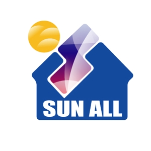 さんの「サンオール　　または　　　SUN ALL」のロゴ作成への提案