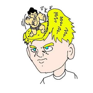 mojisyanさんの面白い髪型、面白い頭部のイラスト制作への提案